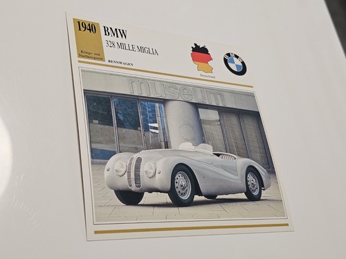 Bmw 328 mille miglia storia - bmw,