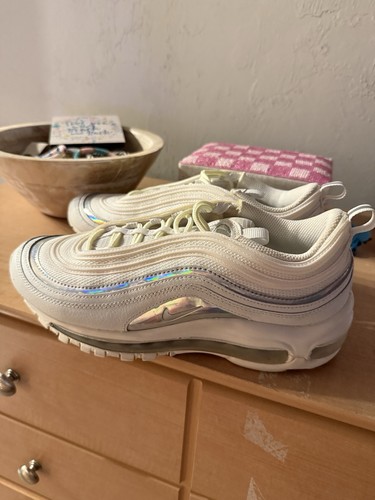 Nike air max white silver - air, 97