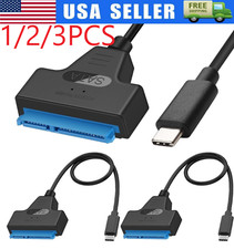 1-3PCS SATA a USB 3.0 Cavo USB