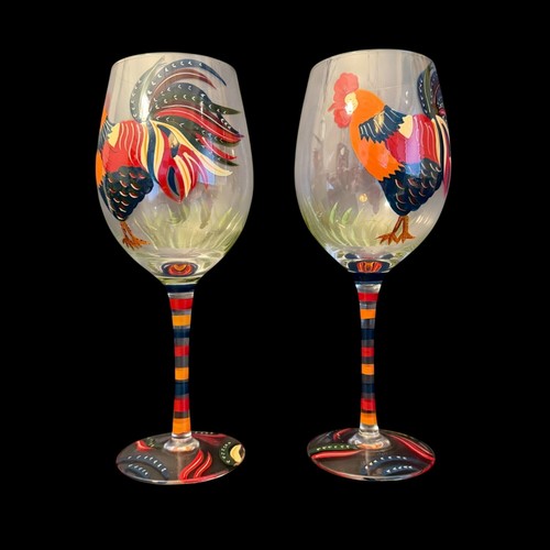 Set bicchieri vino colorati - bicchieri,