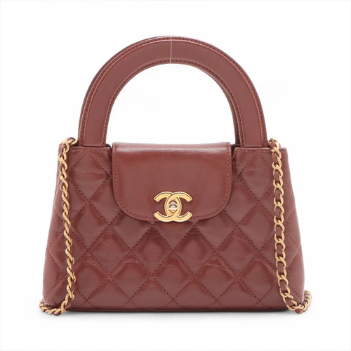 Chanel mini shopping bag pelle - mini,