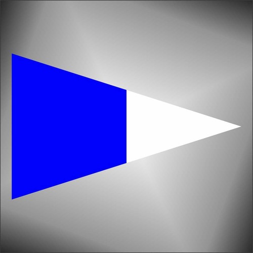 Adesivo bandiera flag nautica - adesivo,