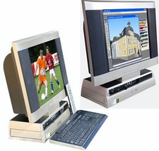 ALL-IN-ONE EDITING VIDEO COMPUTER PC DVD RECORDER 43cm MONITOR S9200 4GB RAM