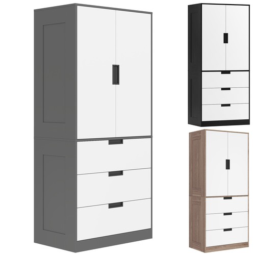 Homcom armadio ante - homcom,