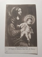 Cartolina 1928 Vergine col Bambino Carlo Dolci, Firenze Pitti, francobollo 30c