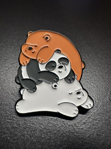 Bare bears enamel pin - bears, badge