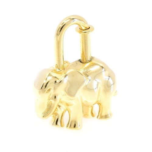 Hermes cadena elephant - elephant, charm