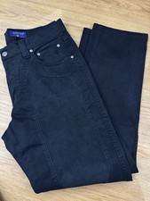 JEANS UOMO JECKERSON TAGLIA 36 CON TOPPE IN ALCANTARA