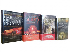 Lotto 4 Libri Thriller Storici
