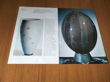 CARLO SCARPA VETRO ARTISTICO MURANO RICERCA COLLABORAZIONE CAPPELLINI VENINI