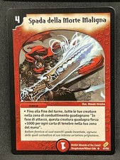 DUEL MASTER DM04 SPADA DELLA MORTE MALIGNA NONCOMUNE 47/55 NM ITA