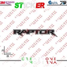 ADESIVO STICKER RAPTOR MISURE PERSONALIZZATE