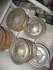 FIAT 500 D 1964 e Ottobulloni - Set 4 cerchioni 3½ x 12" - Ricambio usato