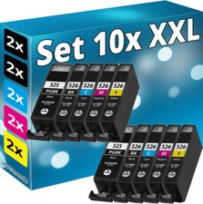 10x CARTUCCE INCHIOSTRO