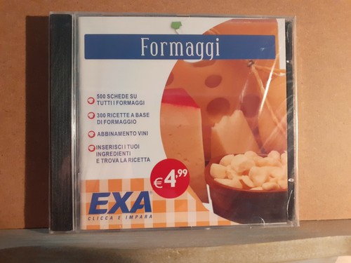 Formaggi rom 550 schede - cd-rom,,