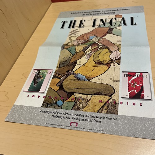 The incal 11x17 poster - incal,