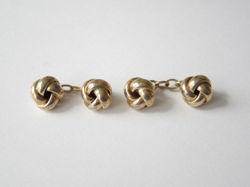 Gemelli vintage nodo colore - vintage,