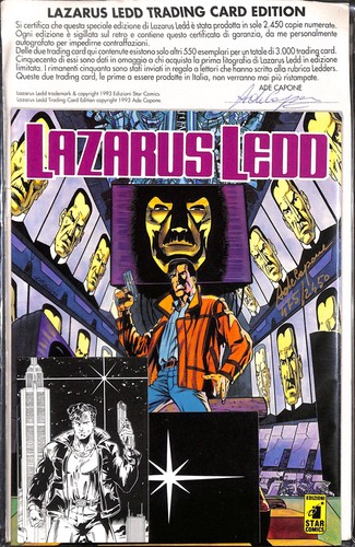 Lazarus ledd trading card - lazarus,