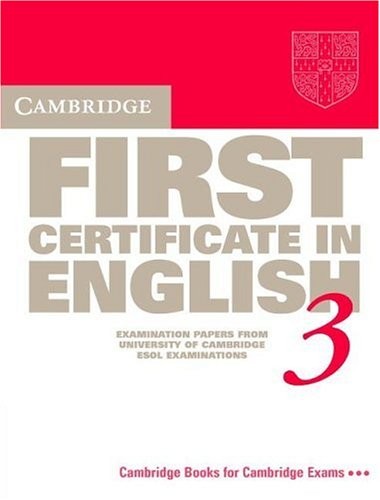 Cambridge first certificate - first,