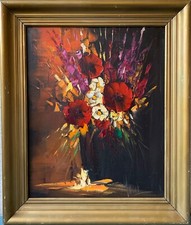 Quadro a Olio Natura Morta Con