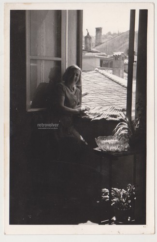 Foto vintage anni - 50, donna