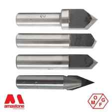 Punta in widia per pantografo CNC e macchine CNC con gambo cilindrico 10 mm