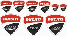 KIT ADESIVI DUCATI CORSE 9 pz.