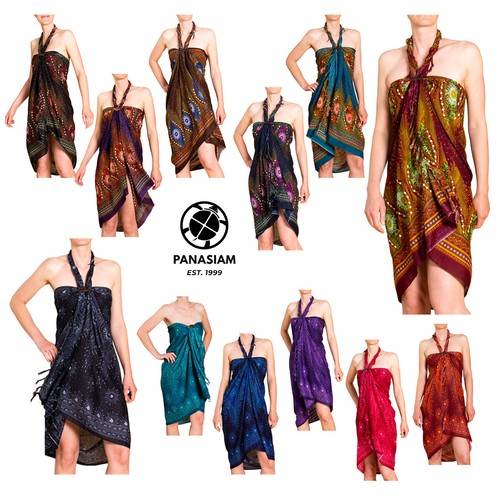 Panasiam sarong pareo pavone - pareo,