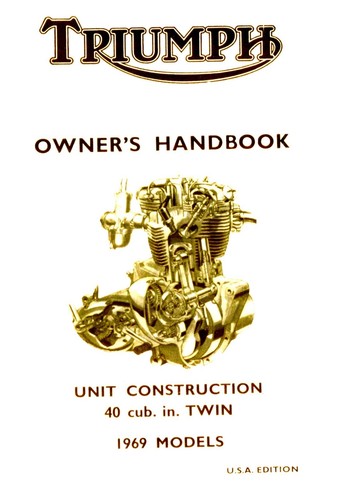 Manuale proprietari triumph - manuale,