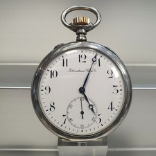 Orologio tasca International Watch Co argento