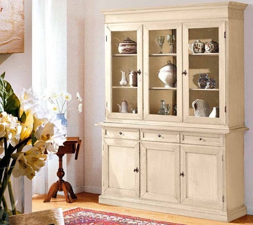 Credenza cristalliera arte - credenza,