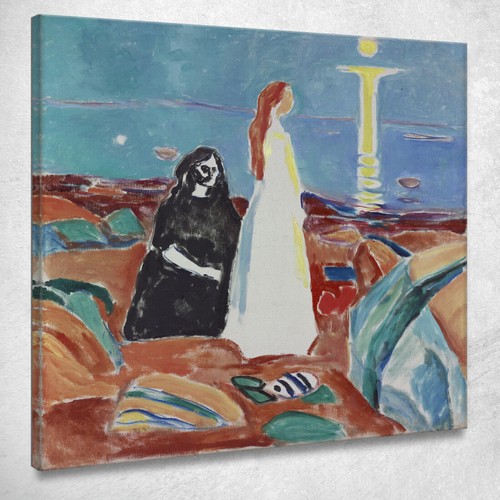 Due donne sulla riva edvard - sulla, 2