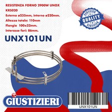 99186 RESISTENZA PER FORNI PROFES. UNOX KRS020, KRS1130A, RS1130A0 2900W 230V