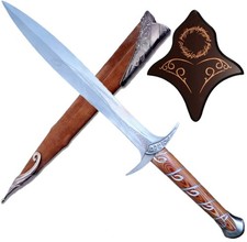 Spada Elfica, Fodero e Targa