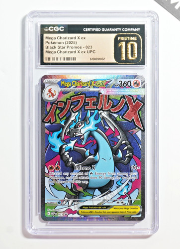 Pokemon cgc pristine mega - cgc,