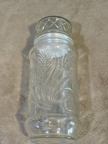 Vintage wheat clear glass - vintage,