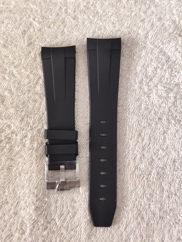 Bracciale caucciù nero - bracciale,