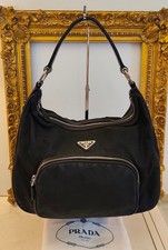 Prada borsa spalla hobo - a, in