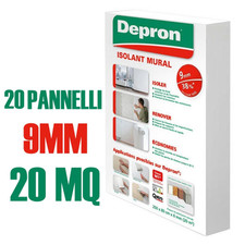 DEPRON PANNELLI ISOLANTI DA 9MM (125 X 80 ) CONFEZIONE DA 20MQ