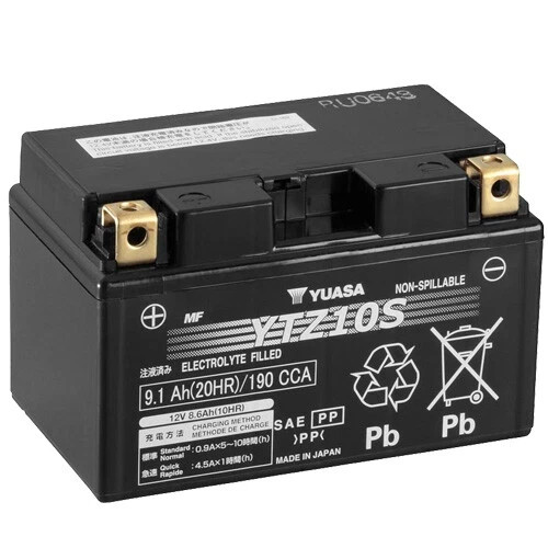 Batteria moto yuasa ytz10s - moto,