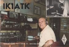 Radio Card. Diano Marina (IM).  IK1ATK - Salvatore Marino