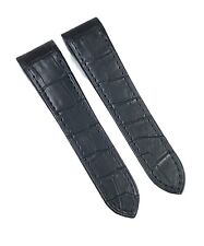 Cinturino distribuzione coccodrillo pelle nera originale Cartier Santos 100 XL 2740