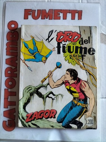Zagor lire 200 scritta - zagor,