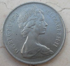 10 New Pence Elisabetta II DG