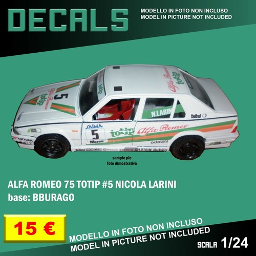 Decals repro alfa - decals,