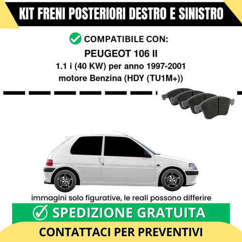 Pastiglie freno posteriori - freno,