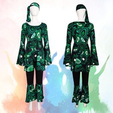 Costume cosplay hippie adulto