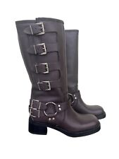 Stivali Donna Biker Vera Pelle