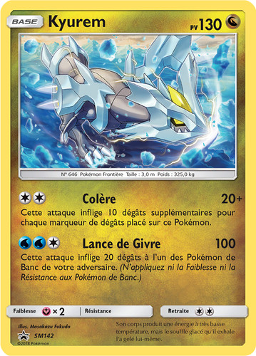 Carte pokémon kyurem - pokémon,
