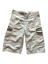 Bermuda da uomo Adidas Pantaloncini Grigio shorts Palestra Running Sportivo tg 5